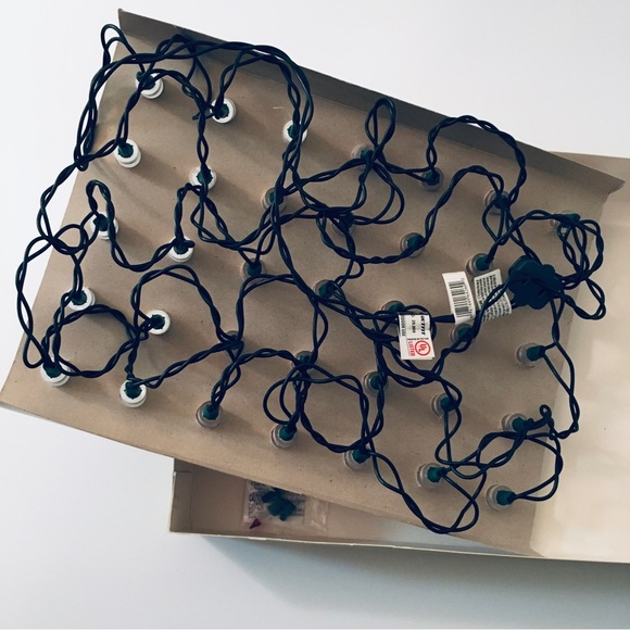 Rare Martha Stewart Everyday Clear Star Flower String Lights 16.1 feet 35 Lights - Picture 6 of 16